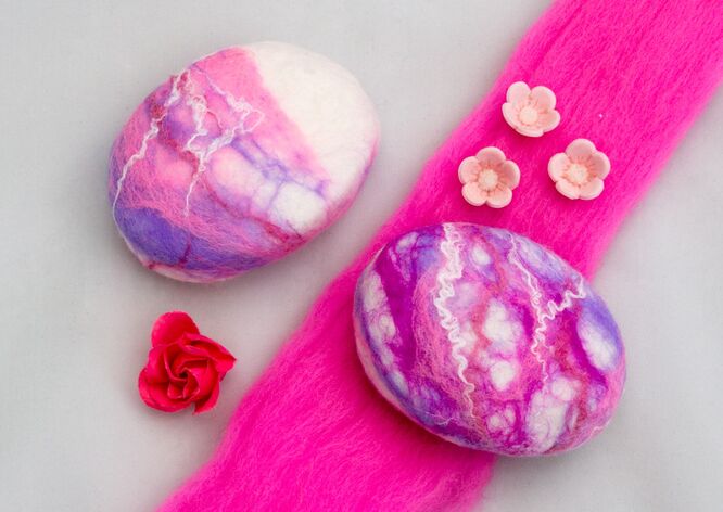 Felted Soap