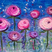 Ranunculus Giclee Print A3 Ranunculus
