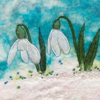 Snowdrops Giclee Print A3 Snowdrops