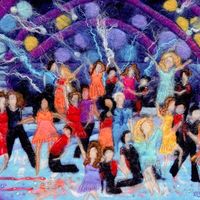 Strictly Come Dancing Giclee Print A3 Strictly