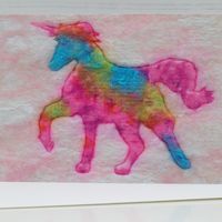 Unicorn Greetings Card Unicorn