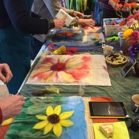 'Felting & Flowers' workshop