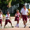 Cuban school kids