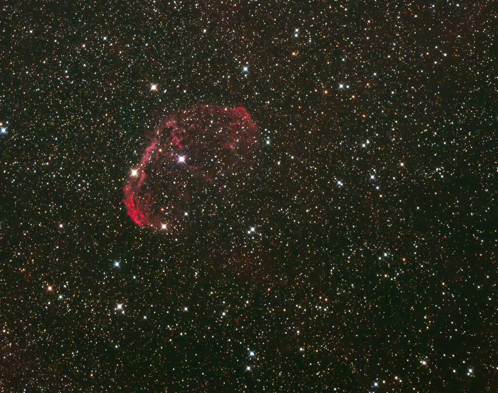 C27 Crescent or Ear nebula