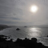 Looking towards Cape Blanco from Blacklock