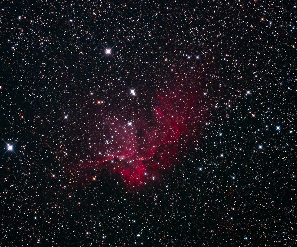 NGC 7380 Wizard nebula