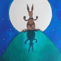 Just Meditating Hare