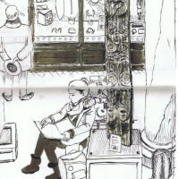 Museum sketch