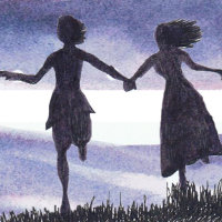 Young Catherine and Heathcliff