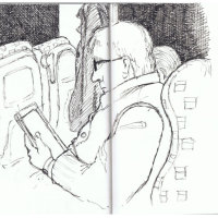 Man On A Train