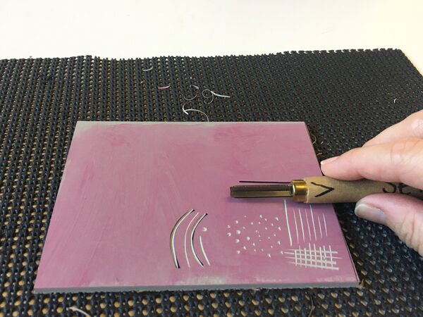 Cut Marks Using the V Tool