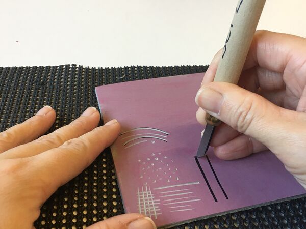 Right Handed Knife Tool Being Used