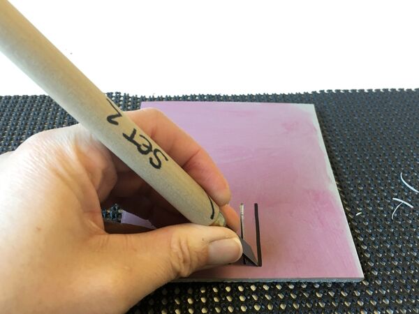 Right Handed Tool being used in Left Hand