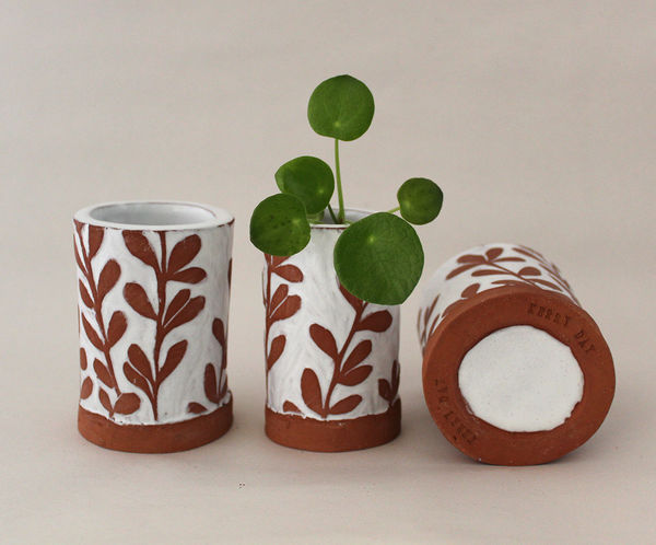 Kerry Day - Mini Terracotta Ceramic Plant Pots