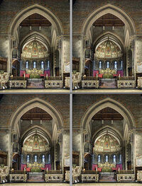 Interior of Holy Trinity Church, Folkestone
