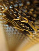Abstract close up of the Olympic Torch