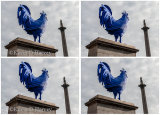 Trafalgar Square Blue Cockerel