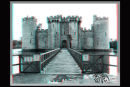 Across the drawbridge to Bodiam Castle