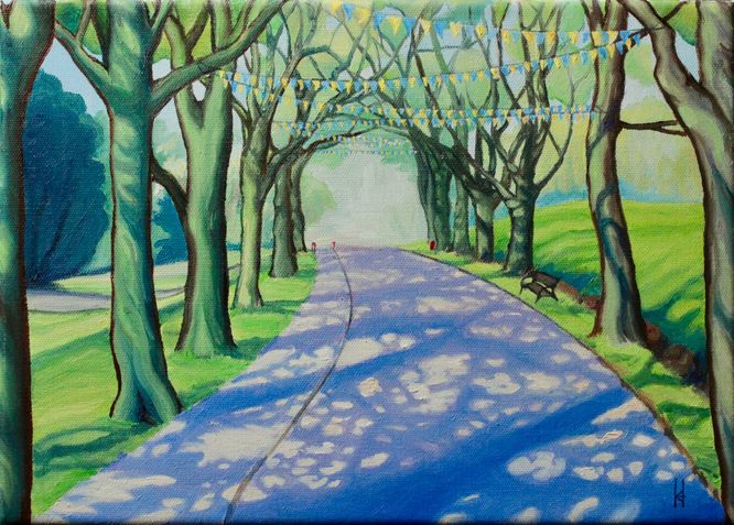 Oak Walk, Memorial Park