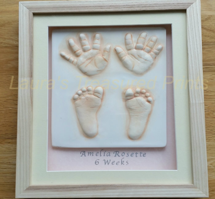 2D Prints-Framed feet and hands