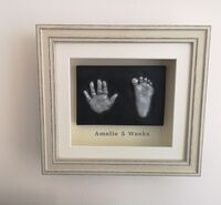 2D Framed Hand & Foot Print