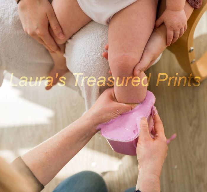 Baby's Foot in Alginate