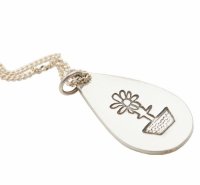 Child's drawing pendant