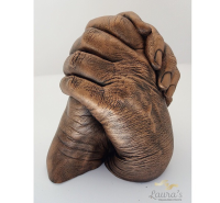 Couples hand cast