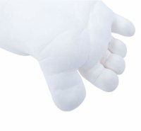 New born baby 3d foot cast
