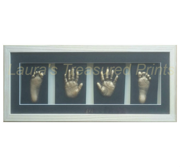 Full set (hands & feet) of 2D Prints with your choice of frame- from £180-£185