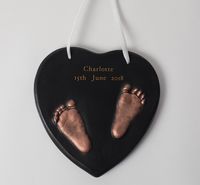 Two Little Feet 2D outprint plaque