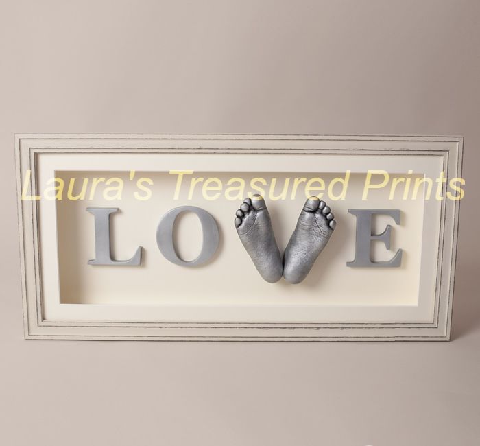 Framed Love casts with two little feet