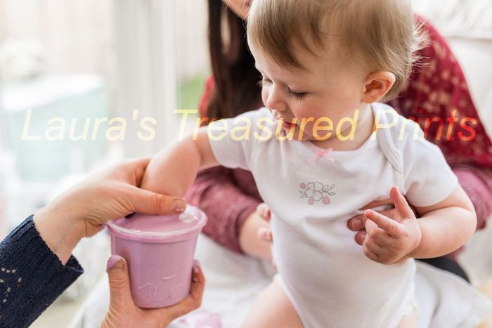 Kailia being cast for her first birthday