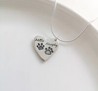 Dog Print pendant
