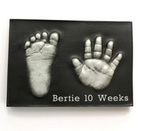 Outprint of hand and foot