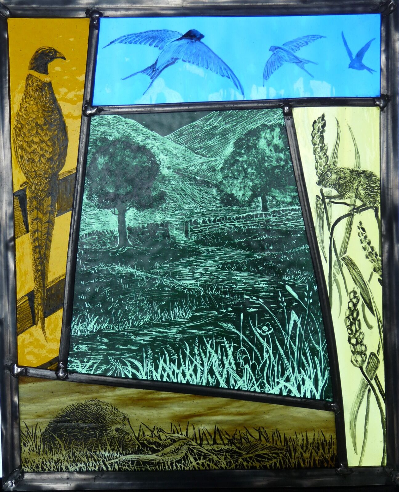 Painted panel