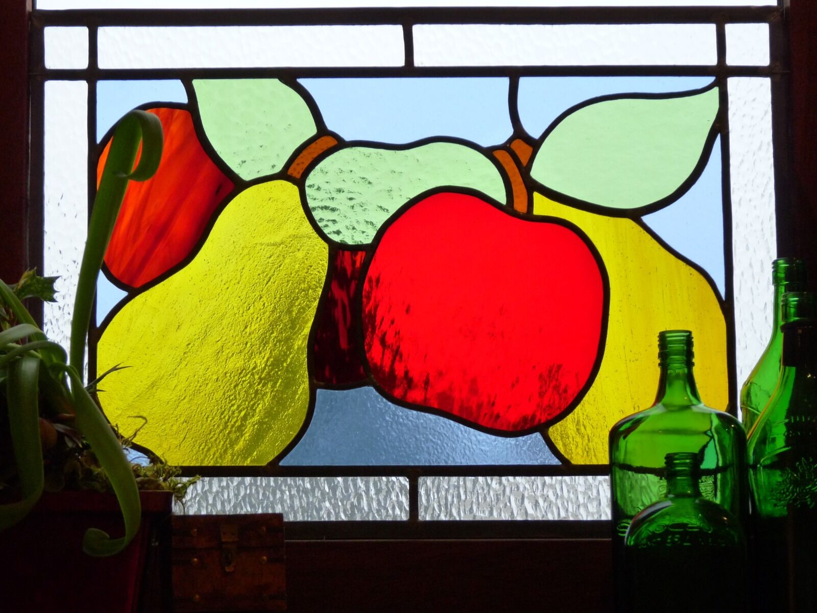 Kitchen window - privacy panel