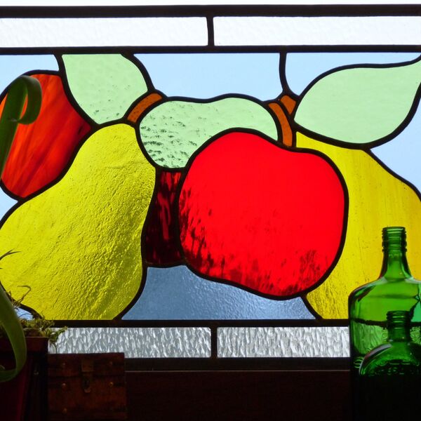 Kitchen window - privacy panel