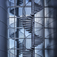 Group A - Highly Commended - Spiral Staircase Reflection - Martin Janes