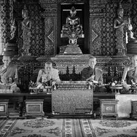 Group B - Highly Commended - Buddhist Monks in Wax - Paul Taylor