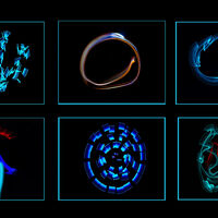 Panels - First - Light Painting - Catherine Knee