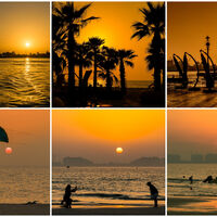 Panels - Third - Arabian Sunsets - Neil Raffan