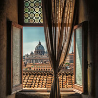 Group B - First - St Peter's Basilica through the Window - Jayne Hutchings