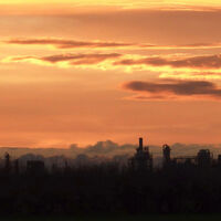 Commended - Saltend Sunset - Kathleen Newsam