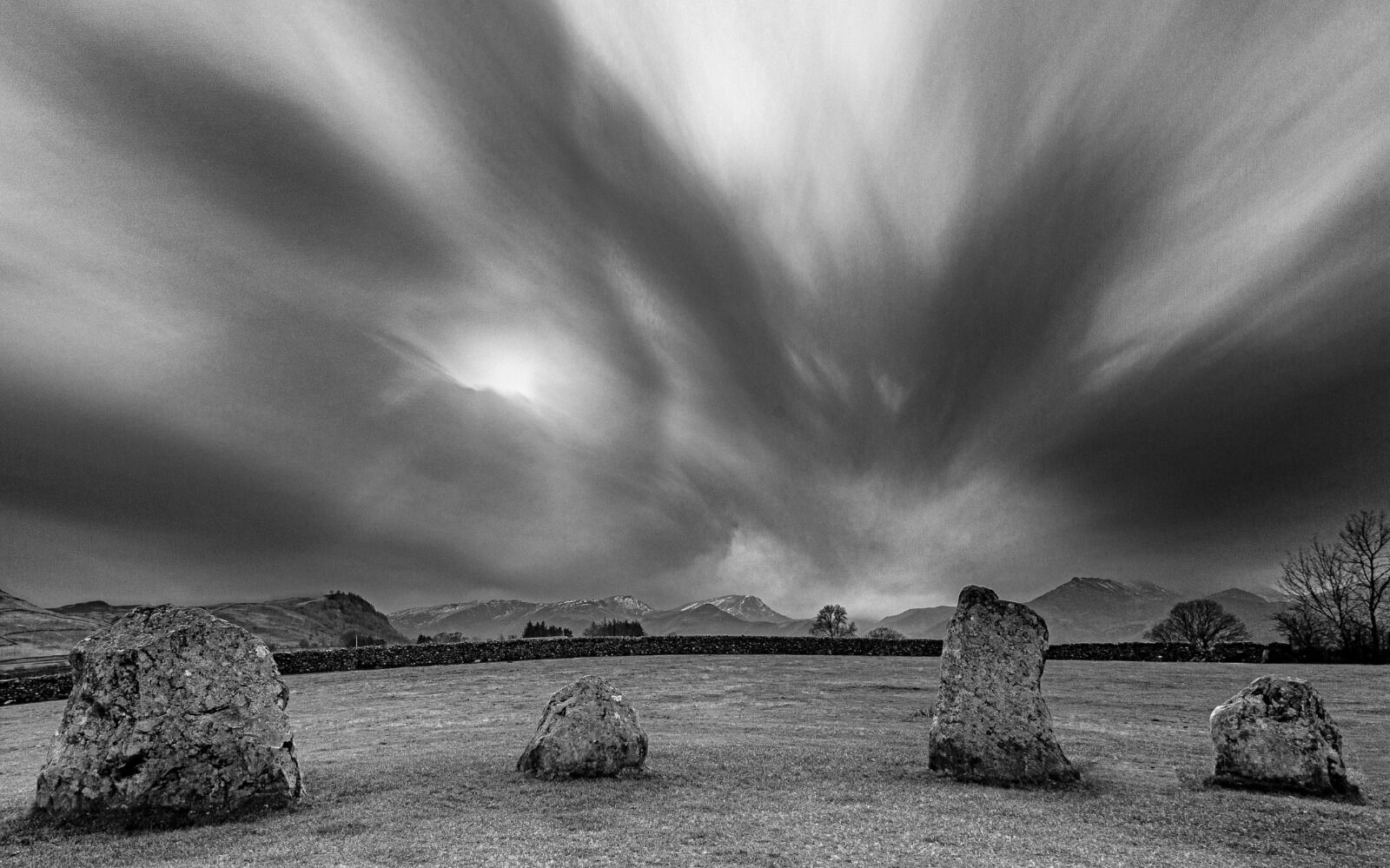 Group A - Second - Storm over Castlerigg - Barry Welch