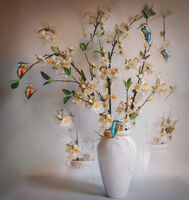 Highly Commended - Kingfishers on the Blossom - Horace Goodenough