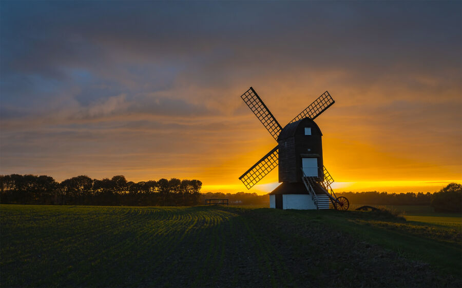 Highly Commended - Last Light at the Windmill - Nigel Maddern