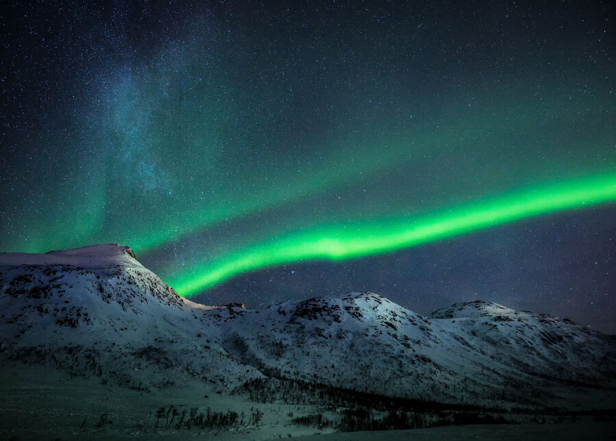 Group A - First - Aurora at Kattfjordvatnet - Martin Janes