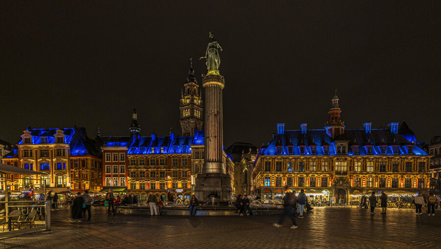 Group A - Commended - Lille at Night - Chris Gibbs