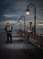 Highly Commended - The Performer on Pier Bae - Nigel Maddern
